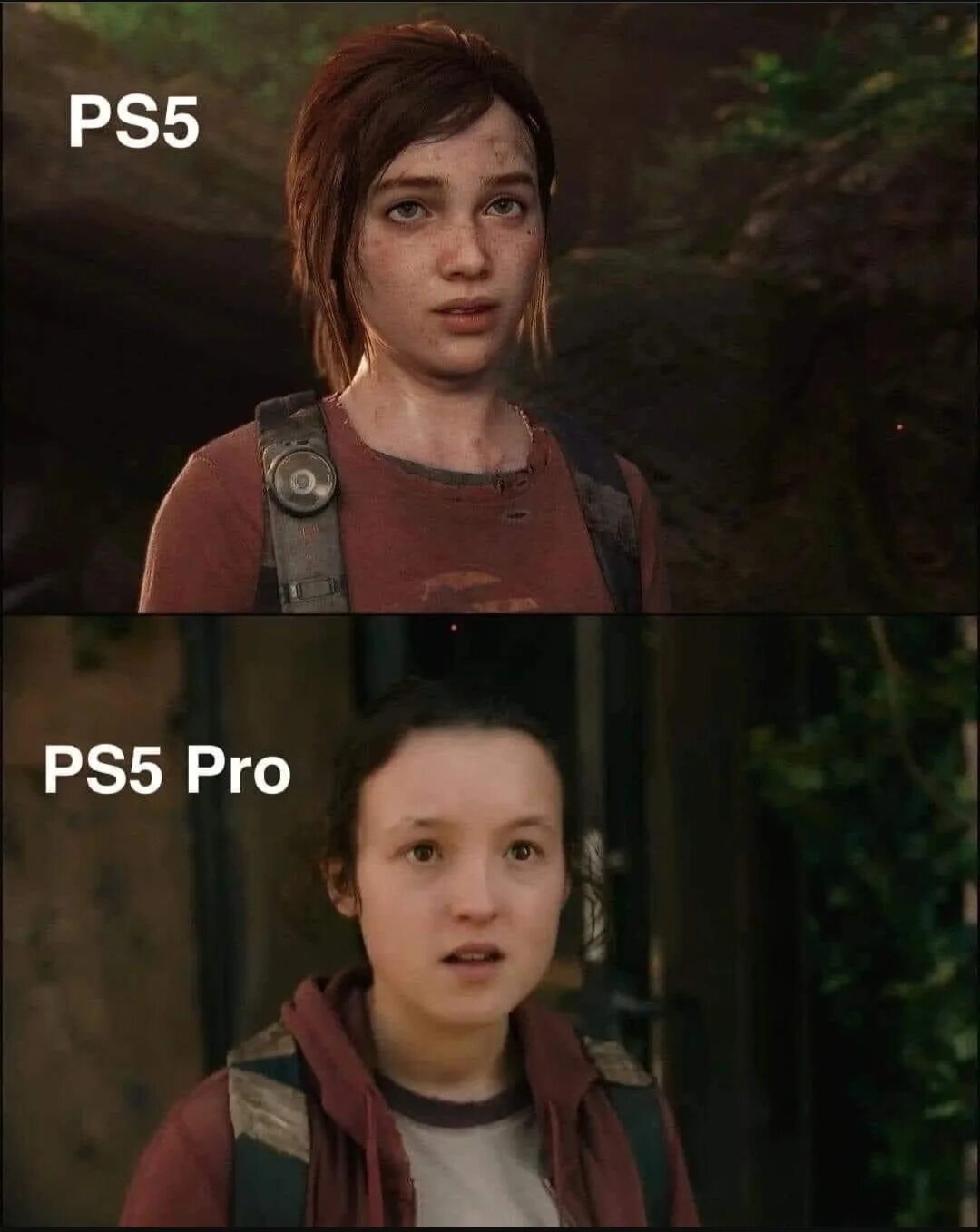 Сравнение the last of us. Сравнение the last of us