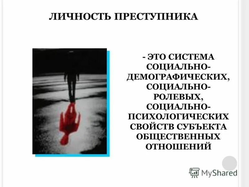 Признаки личности преступника. Понятие личности преступника. Соотношение социального и биологического в личности преступника. Черты личности преступника. Система личности преступника.