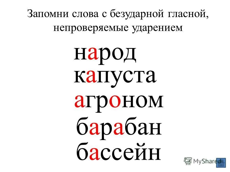 Проверяемые безударные гласные 5 класс