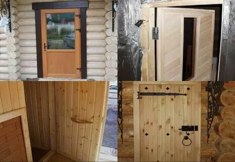 Какую дверь в баню с улицы