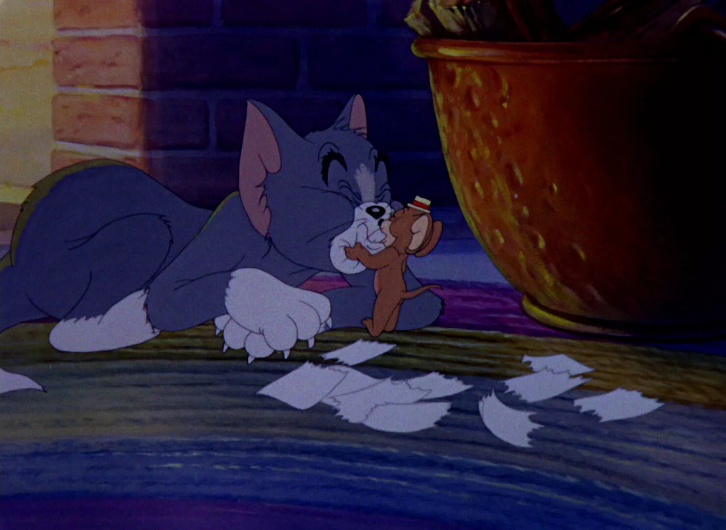 Sleeping tom. Том и Джерри Mouse in Manhattan. Джерри Найт. Мышонок Джерри 1945. Том и Джерри мышонок в Нью-Йорке.