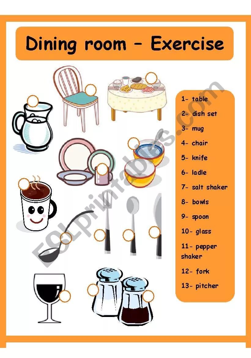 Dining перевод на русский. At the Table задания. Dining Room Vocabulary. Dining Room Vocabulary for Kids. Dinning Room для детей на английском.