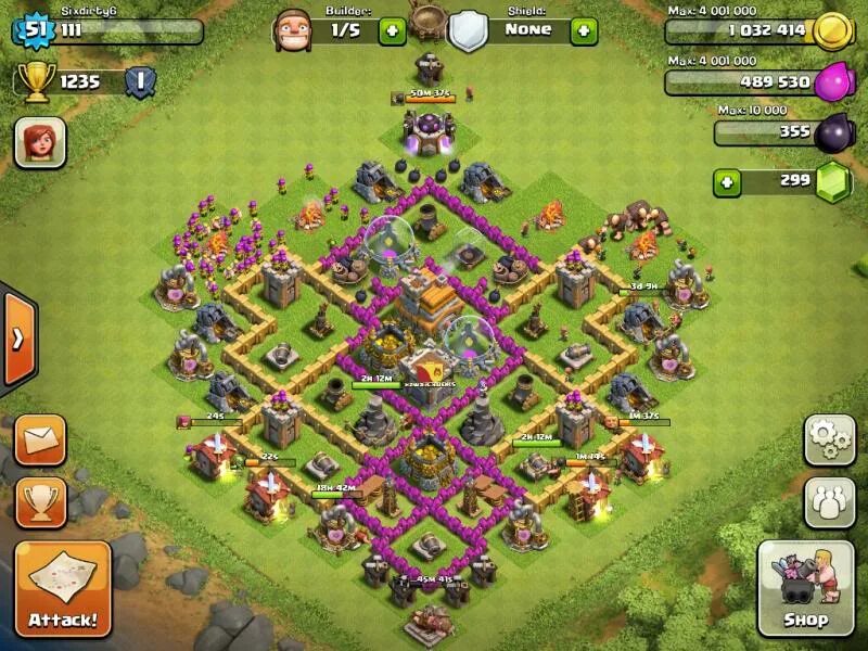 Ратуша 7 расстановка. Защиты расстановку. Защиты расстановку. База 8 ратуши в clash of clans. База с тх 7 в клеш для защиты.