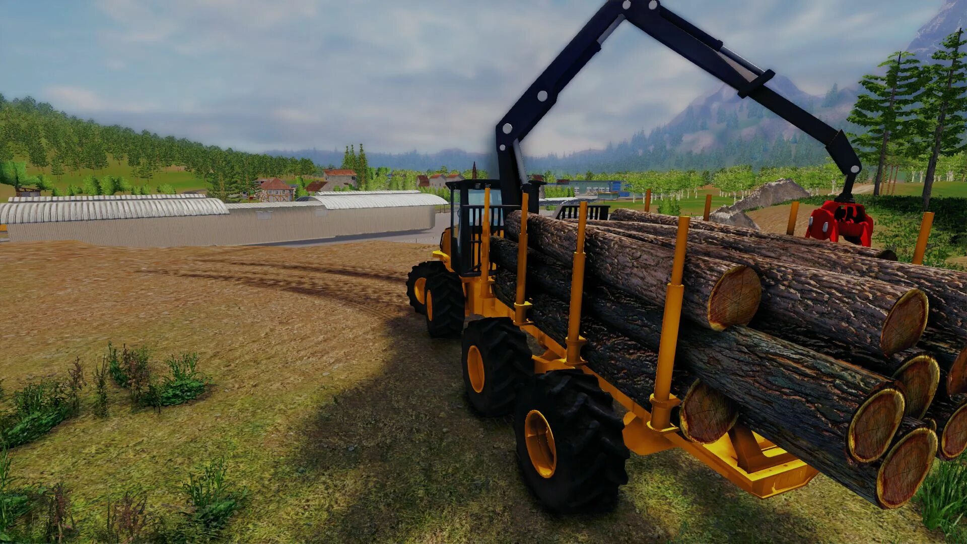 Lumberjack simulator. Professional lumberjack 2015. заготовка леса. игры про лесозаготовку. лесопилка игра.