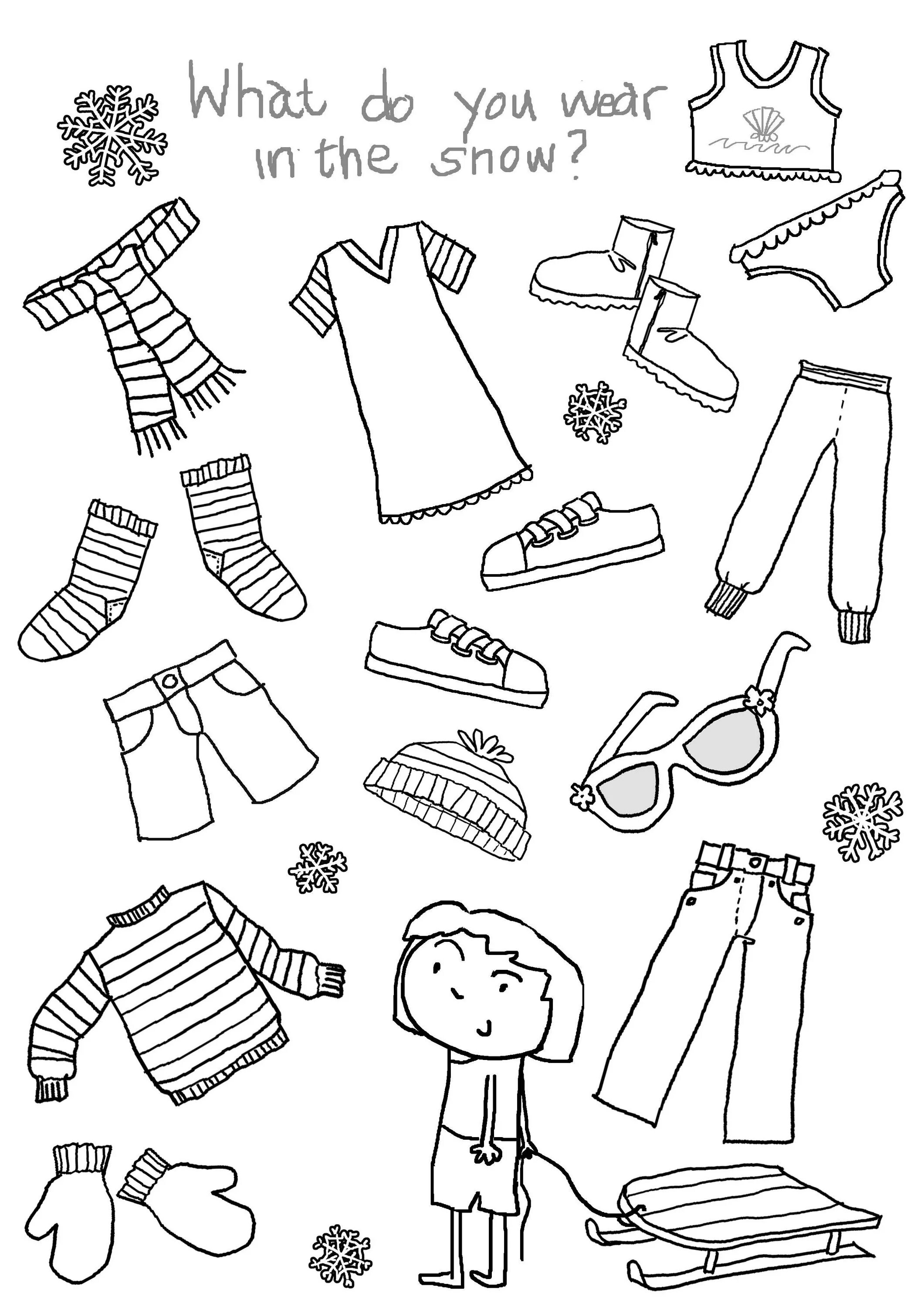 Clothes worksheets for kids. Летняя одежда раскраска. Детская одежда раскраска. Clothes задания для детей. Раскраска одежда для девочек и мальчиков.