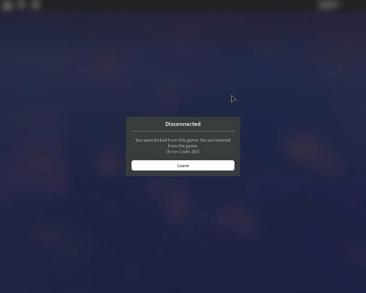 Roblox error 267. РОБЛОКС ошибка 267. Error 267 Roblox. Roblox Error code. Дисконнект РОБЛОКС код 267.