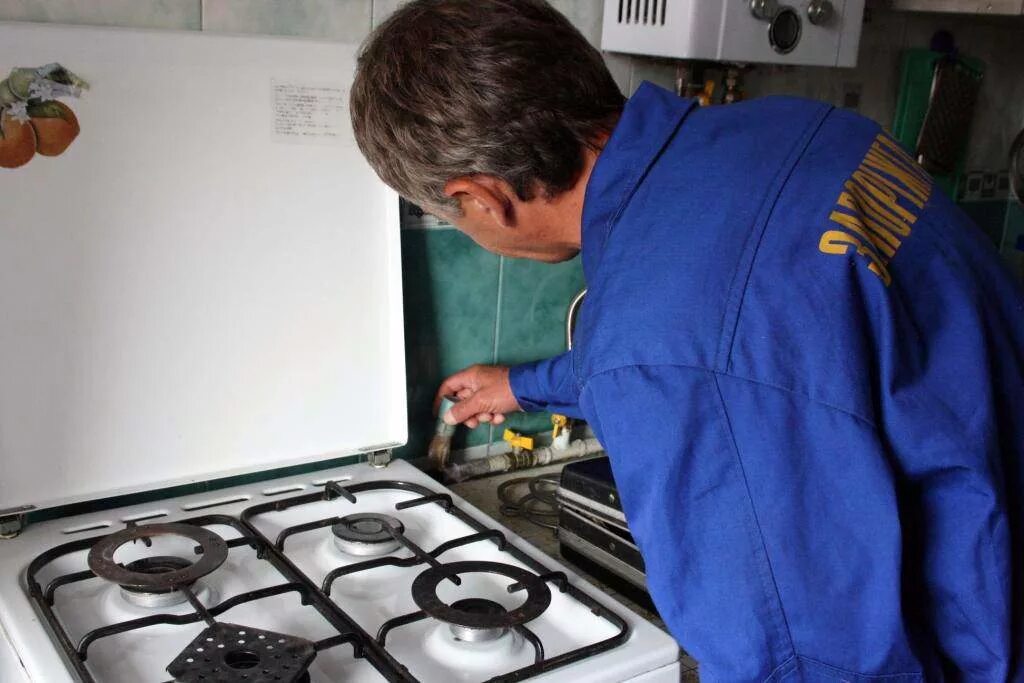 Установить дома газовую плиту