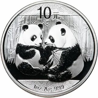 10 юаней панда серебро