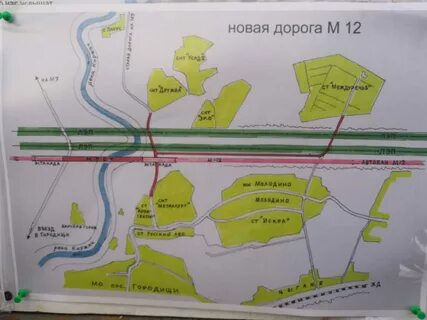 Дорога через снт