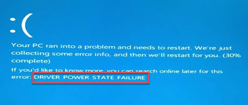 Driver Power State failure. Driver Power State failure Windows 10. BSOD Driver Power State failure. Синий экран Driver Power State failure.