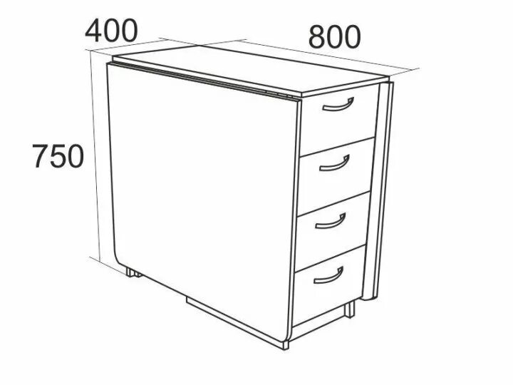 Высота стола тумбы. Стол тумба раскладной чертеж. Стол тумба Размеры. Стол раскладной книжка с ящиками чертеж. Стол тумба чертежи с размерами.