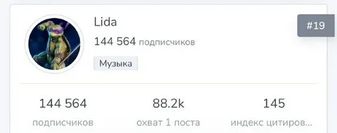 Расписание 19 лида