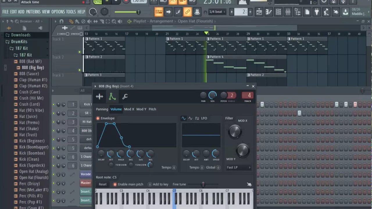 Бас в фл студио 20. Басс для FL Studio 20. 808 Басс FL Studio. Drum Kit FL Studio 20.