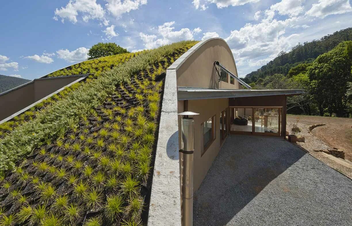 Green Roof. Green Roof Design. Green Roof under Snow. Green Roof in Europe.