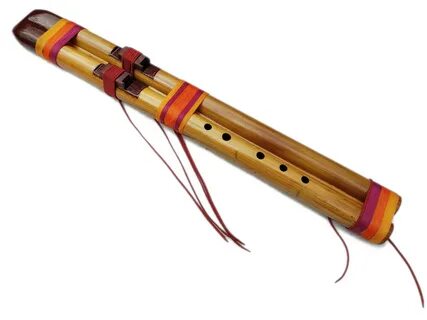 Native American Style Flute - Double Series - River Cane - G Flauta Nativa ...