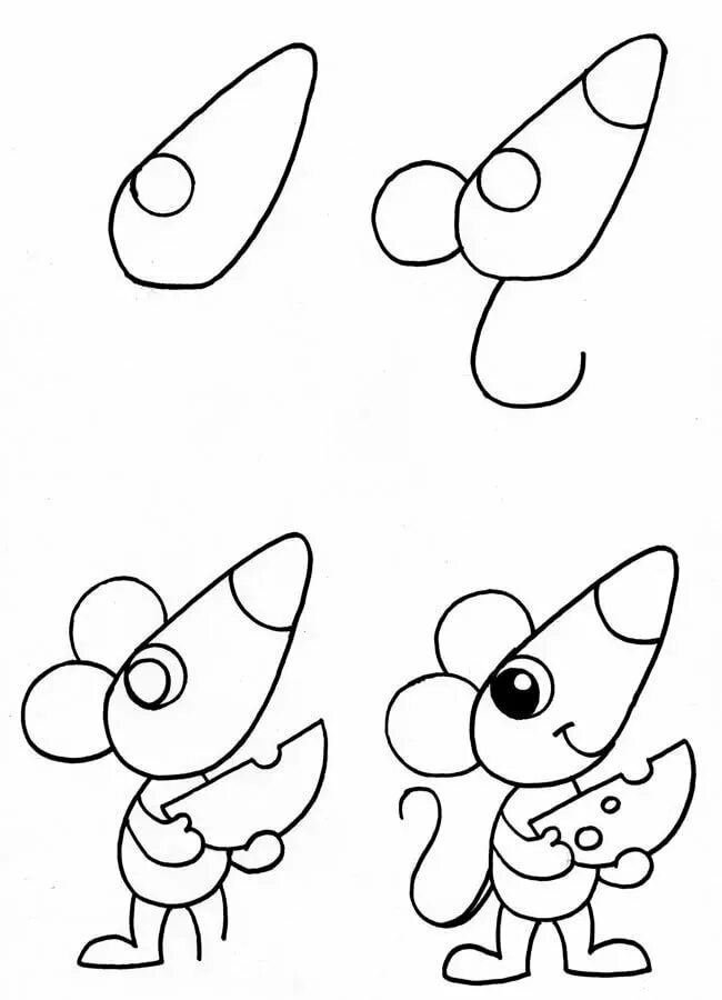 Нарисовать детские рисунки легко. Рисование для детей. Простые рисунки для детей. Рисование для детей легко. Поэтапное рисование для детей.