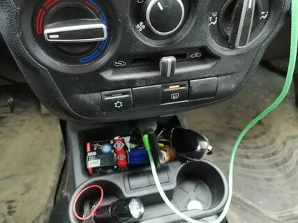 Подключить прикуриватель гранта