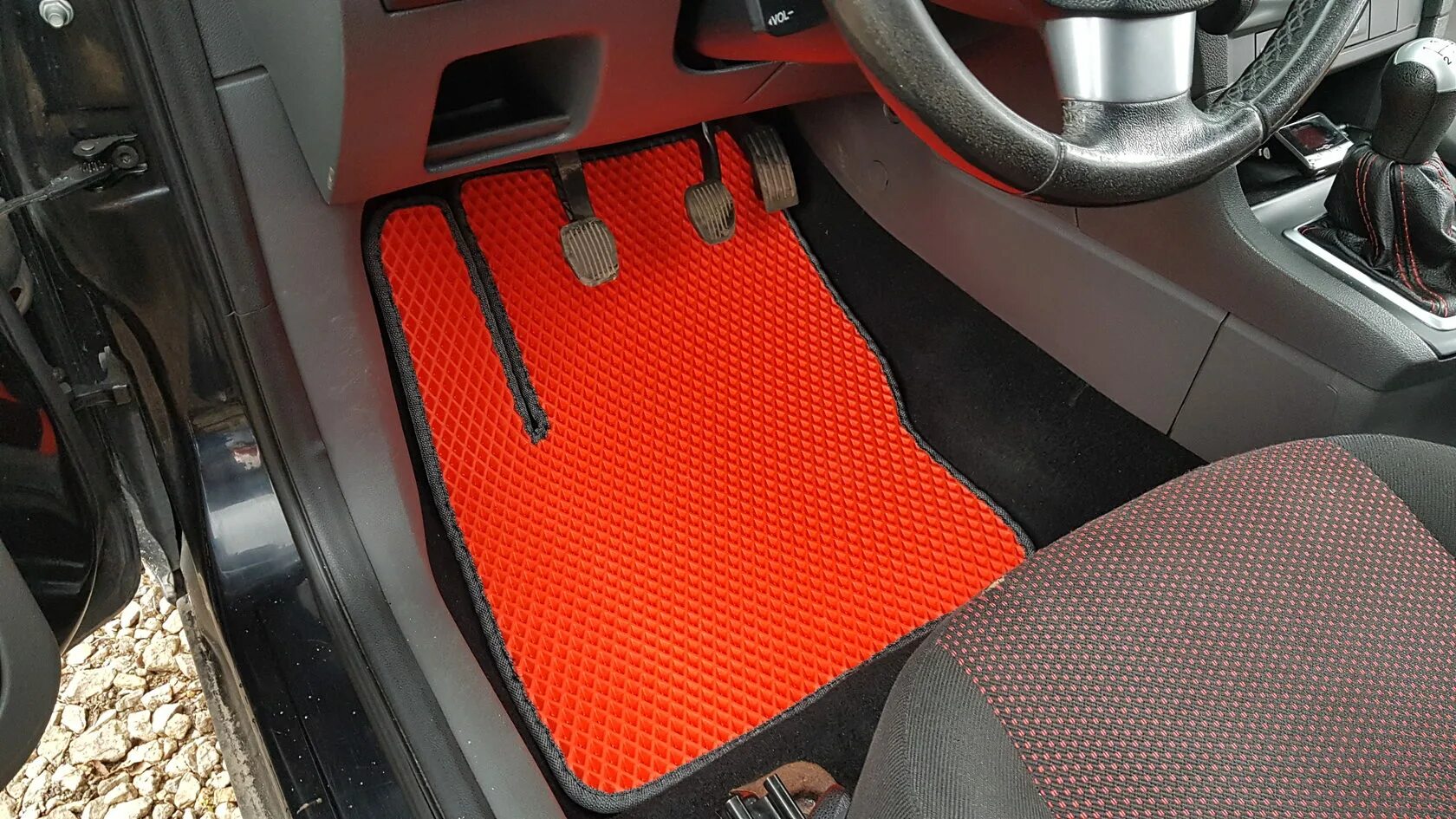 Leather Wire Car floor mat for Kia Carens/rondo Carnival Soul Cerato Cadenza For