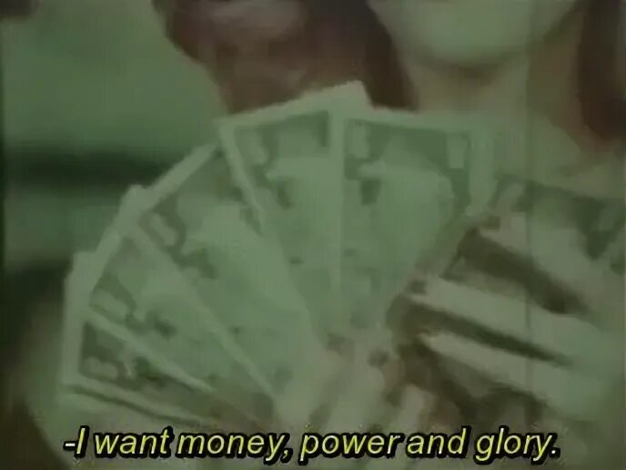 She wants money