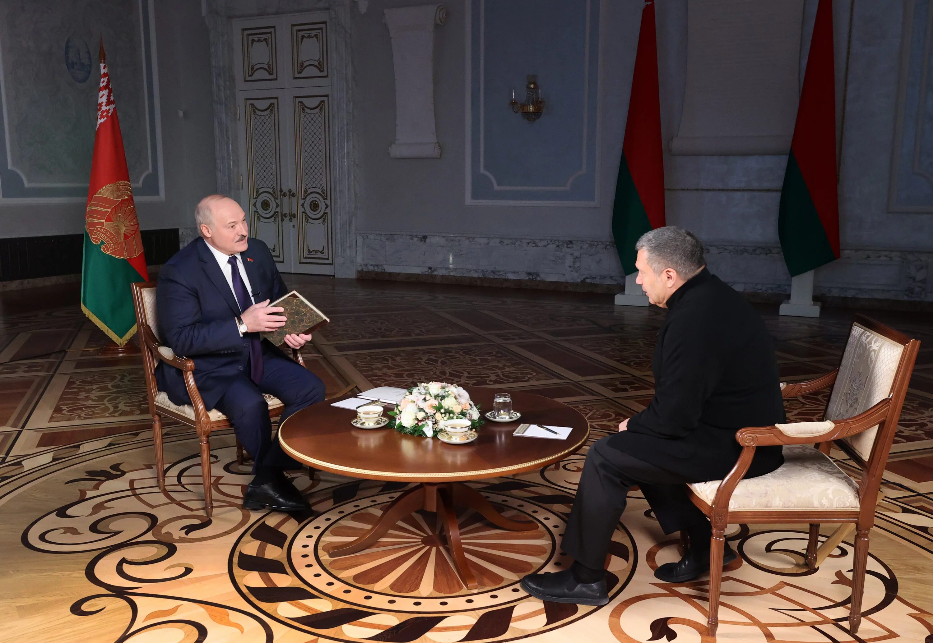 Интервью с президентом путиным. Лукашенко интервью соловьёву 2025.