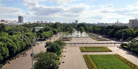 Парк горького площадь