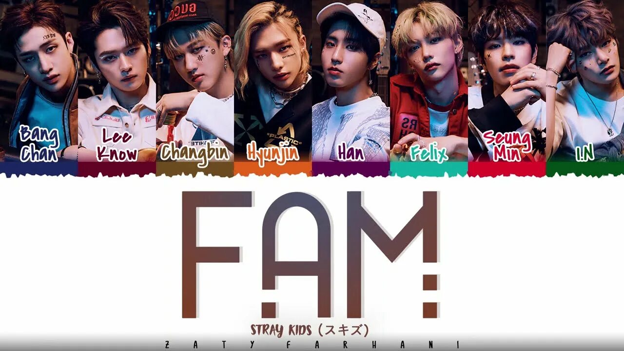 Песня stray kids phobia. Fam Stray. Fam Stray Kids обложка. Stray Kids 『fam』 Lyric. Fam korean ver Stray Kids обложка.