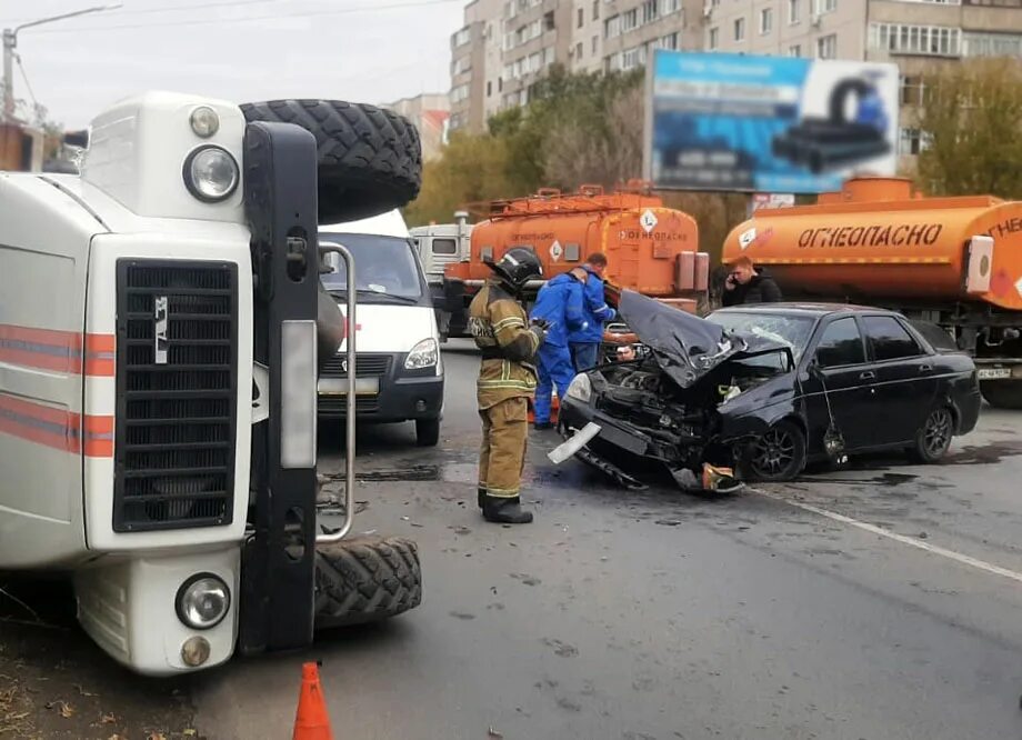 Последние новости г орск. Аварийная машина.