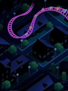 Idle light city