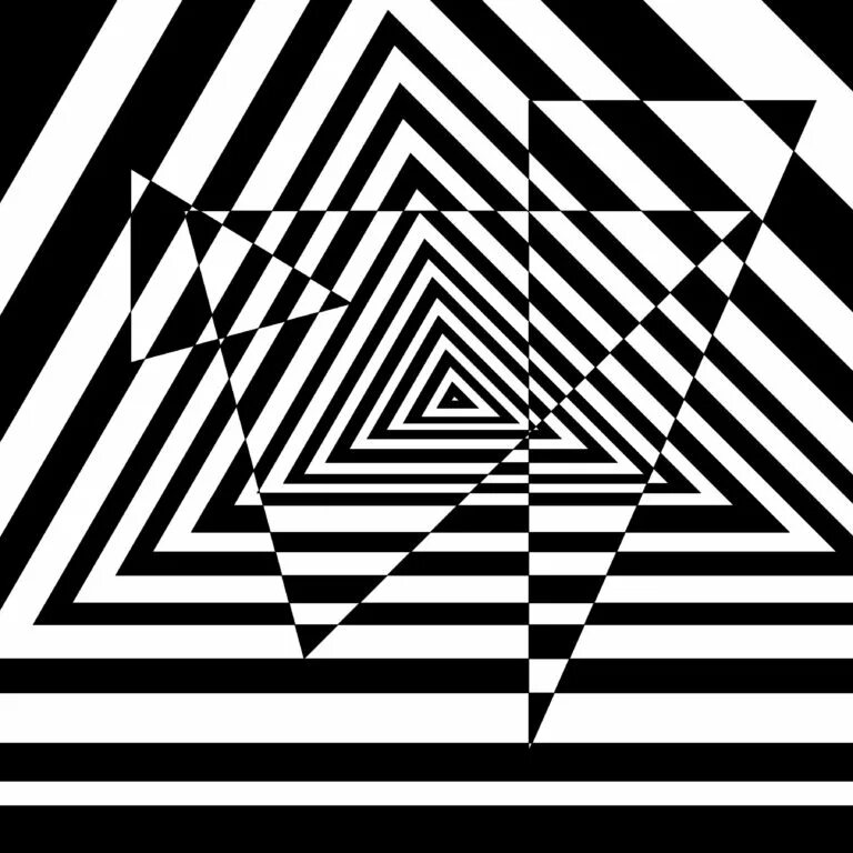 Графические иллюзии. Оптическая иллюзия черно белая. Оптическая иллюзия композиция. Композиция из линий. Геометрические фигуры прямые линии