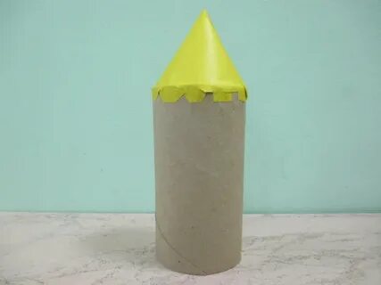 Ракета из туалетной втулки своими руками