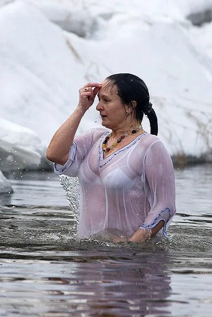 Мокрая тетка