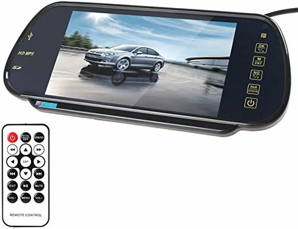 Видеорегистратор 7 дюймов. Touch screen mp5 rearview mirror. 7tft lcd зеркало. car rearview camera tft monitor. lcd 7-дюймовый автомобильный монитор.