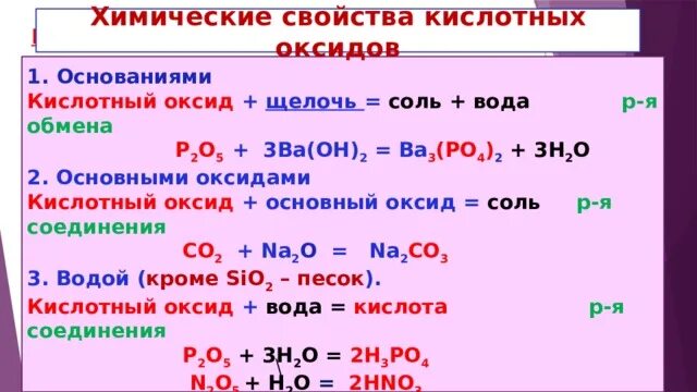 Химические свойства основных оксидов с кислотами. Химические свойства оксидов 8 класс таблица. Химические свойства кислотных оксидов 8 класс таблица. Свойства кислотных оксидов 8 класс. Химия свойства оксидов оснований кислот солей