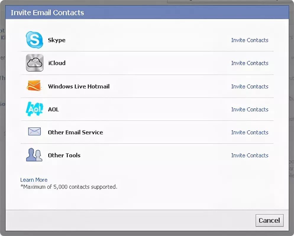 Skype invite. Skype invite
