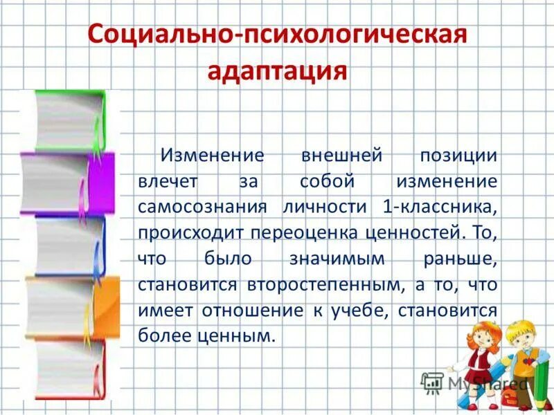Адаптация первоклассников в школе диагностика психолога. Адаптация младшего школьника. Психологическая адаптация первоклассников к школе. Адаптация ребенка к школе презентация. Виды адаптации первоклассников схема.