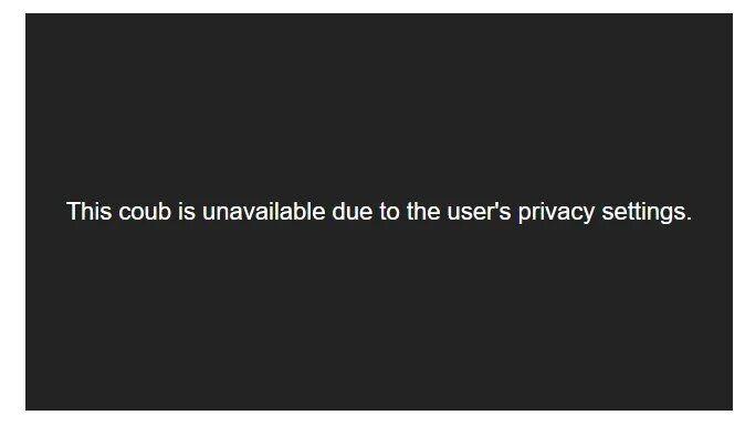 This coub is unavailable due to the user's privacy settings.. This experience is unavailable due to your account settings. Перевод. This experience is unavailable due to your account settings. Что делать. The subscriber is unavailable.