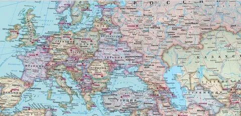 GlobusOff Карта мира. Территориально-политическое устройство с флагами AliExpres