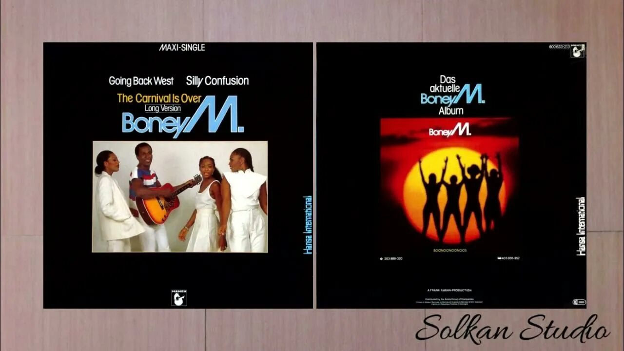 Макси сингл. Boney m silly confusion. Boney m Singles collection. Boney m - going back West.