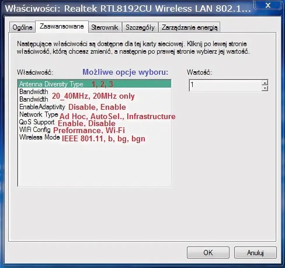Realtek rtl8192cu wireless lan 802.11 n. Adaptivity para 0 или 1. realtek rtl8192cu wireless. l2h adaptivity. adaptivity para wifi 0 или 1.