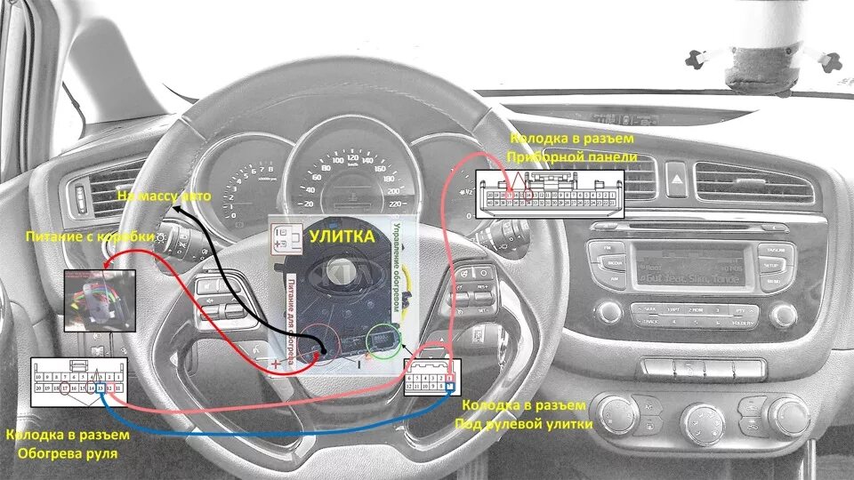 Управление сид. Kia Ceed 3 поколение разъем сигнала. Подогрев руля Киа Рио 3 разъём. Разъем подогрева руля Kia Sportage. Кнопка руля с подогревом Киа СИД 2010 Рестайлинг.