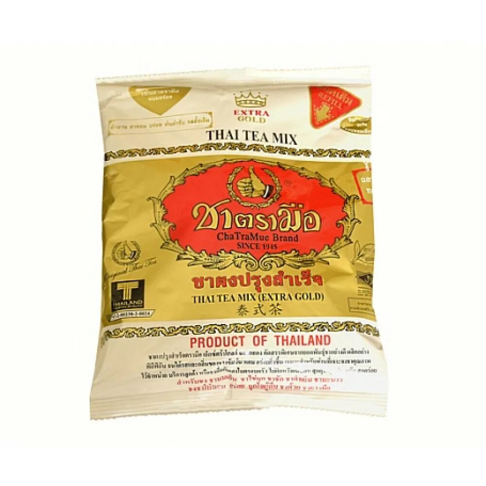 Extra gold. Чай CHATRAMUE brand Tea Mix, 400 гр. Тайский золотой чай CHATRAMUE, 400гр. Тайский чай Thai Tea Mix CHATRAMUE brand. Тайский красный чай CHATRAMUE brand.