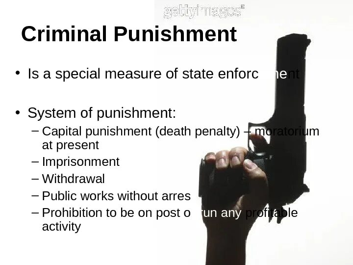 Crime doesn t. Crime and punishment презентация. Criminal punishment. Punishment for Crimes. Crime Criminal punishment.