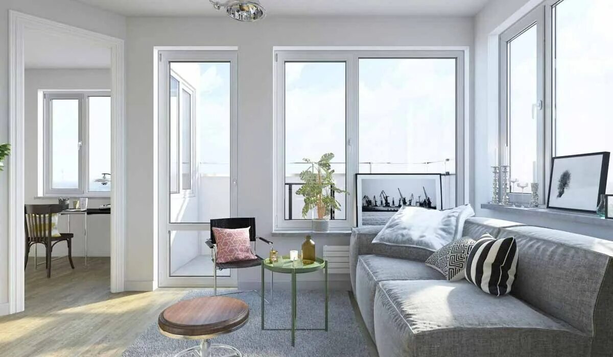 Французские окна рехау. Окна пвх. Оконный завод лабрадор. Окно в квартире. Окна пвх в интерьере.