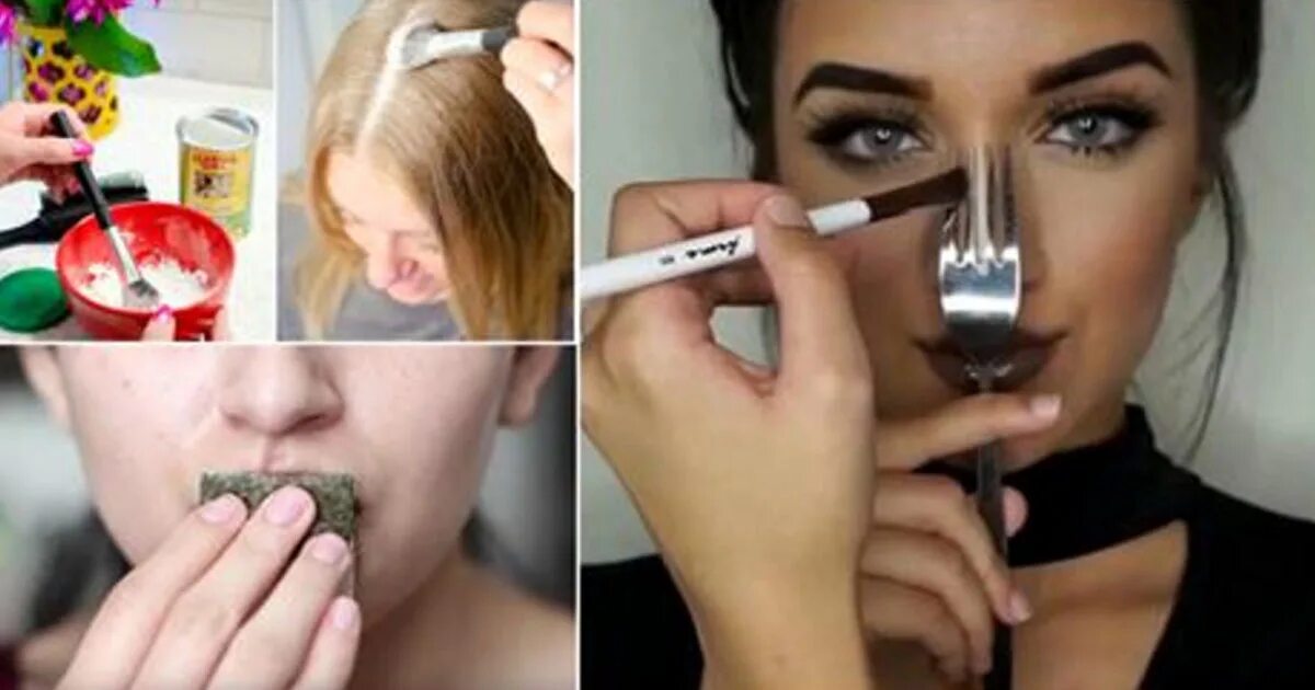 Бьюти лайфхаки для девушек. Лайфхаки макияжа для девушек. Девочки делают лайфхаки. Beauty лайфхаки для девочек. Лайфхаки для девушек.