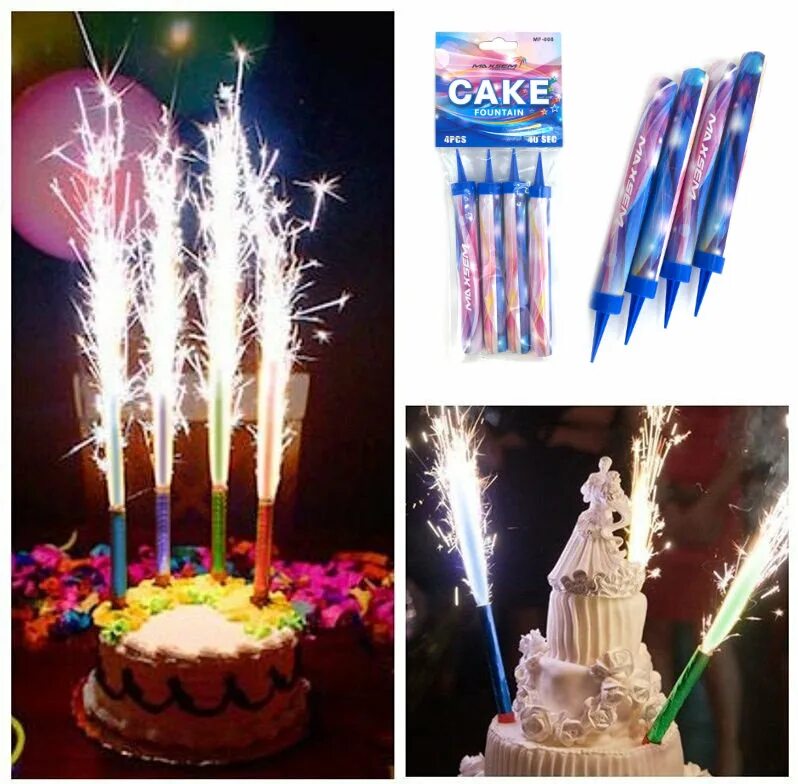 Свечка фонтан для торта. Торт со свечками. Фонтан в торт. Фейерверк для торта. Свечи на торт фейерверк.