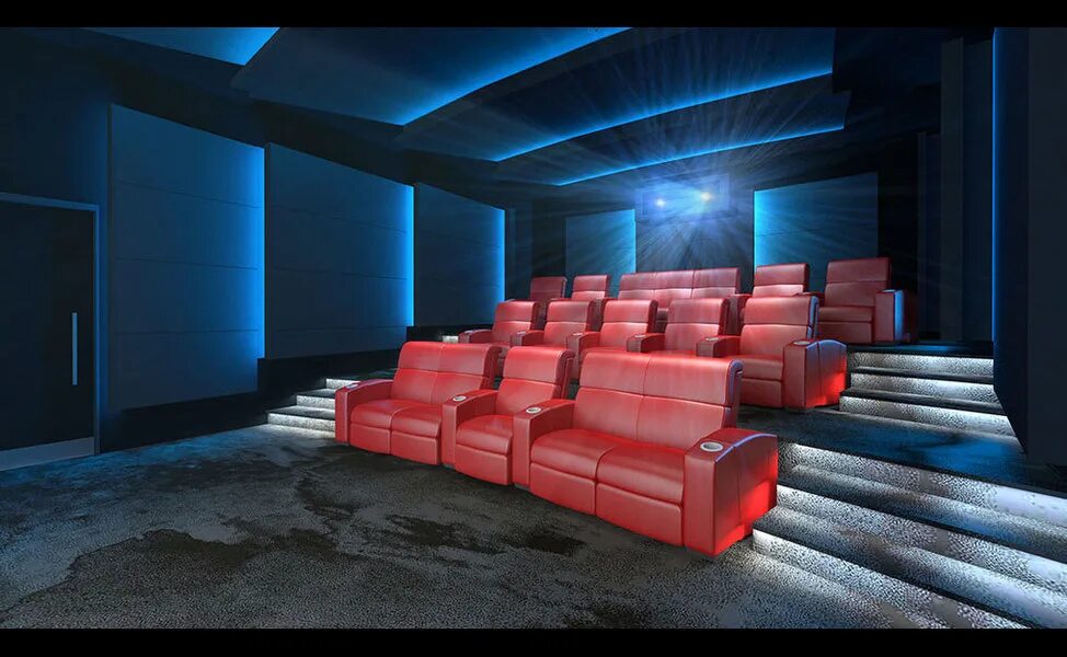 Купить бу кинотеатр. IMAX private Theater. IMAX Home Cinema. Кресло для домашнего кинотеатра ИМАКС. Неоновый кинотеатр.