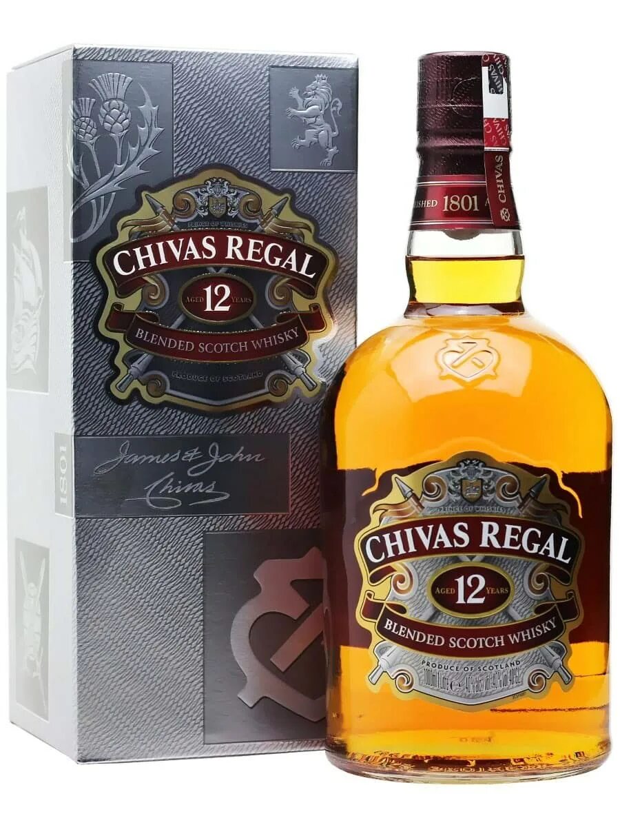 Чивас литр купить. Коньяк Chivas Regal 12. Chivas 12 1l Blended Scotch. Chivas Regal Premium Scotch Whisky 1801. Чивас Ригал 36.
