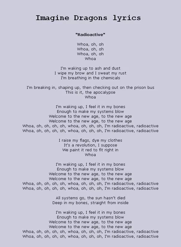 Imagine Dragons текст. Radioactive imagine Dragons текст. Текст песни imagine Dragons. Enemy imagine Dragons текст. Radioactive песня imagine