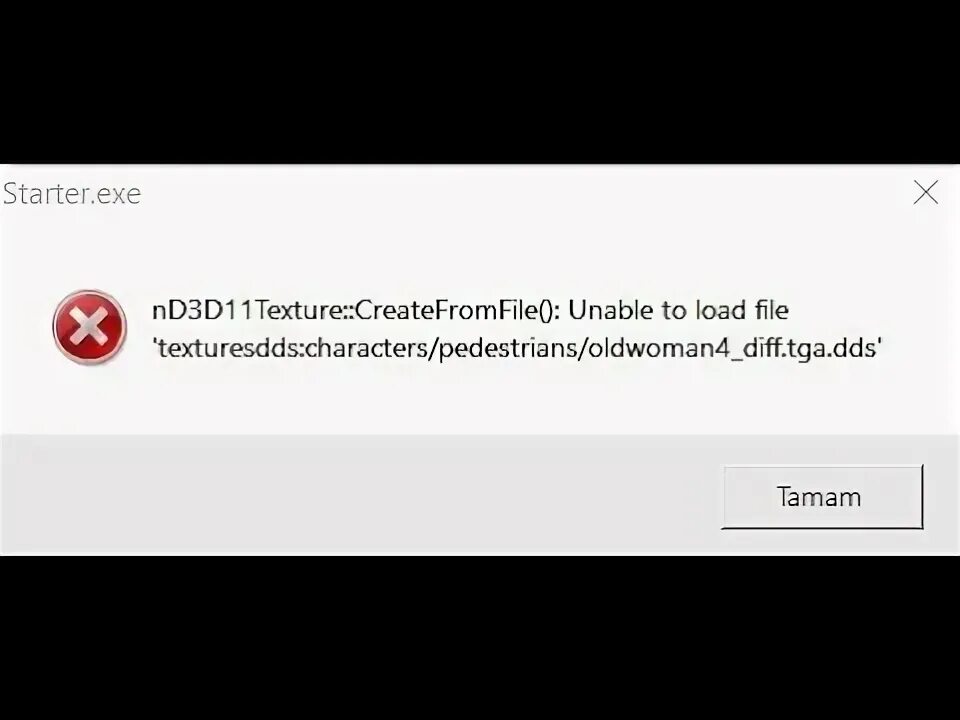 Nmesh2 could not load geometry. Ошибка стартер exe 3д инструктор 2. starter exe nd3d11texture createfromfile unable to load file.