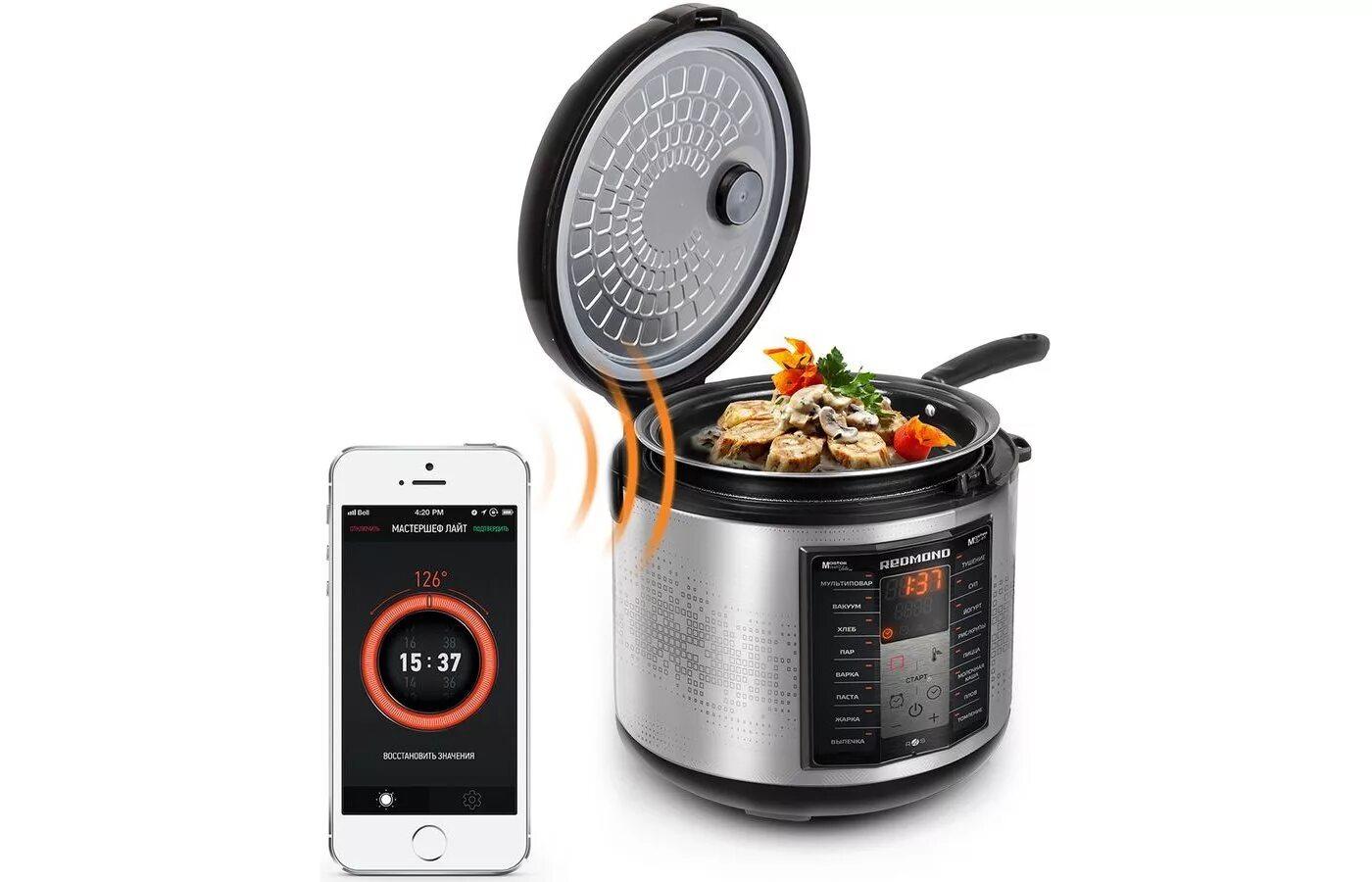 Сувид в мультиварке редмонд. Redmond skykitchen rmk-fm41s. управление мультиваркой редмонд. мультиповар редмонд насадки. филипс мультикухня.